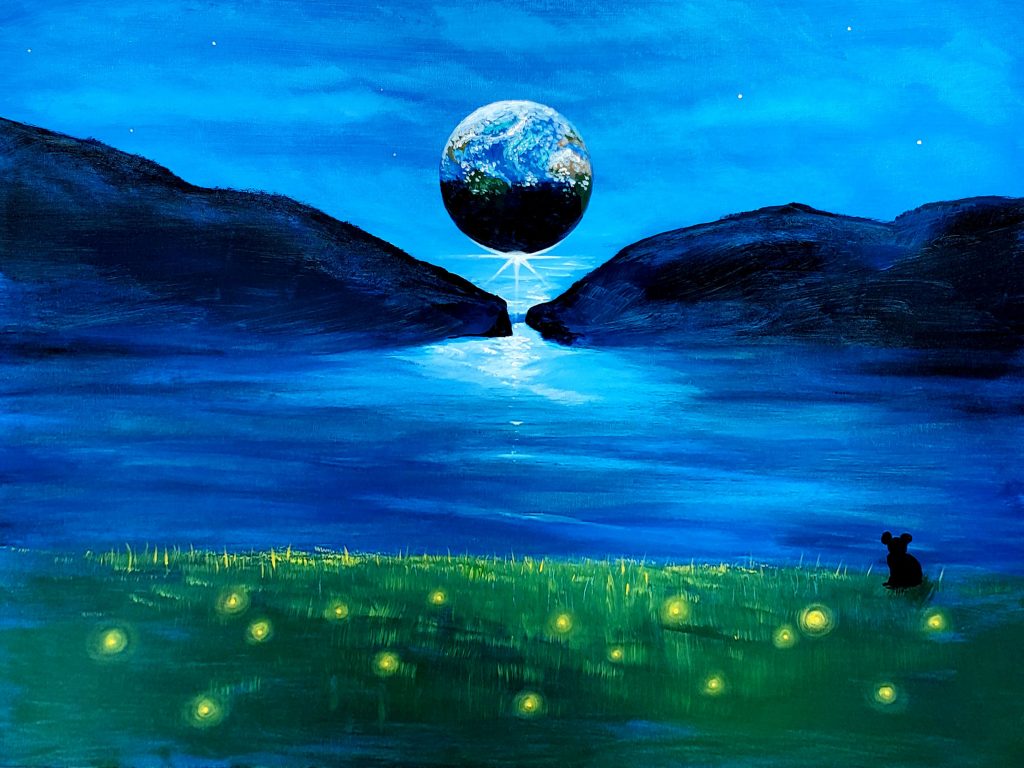 Earth Consciousness 1 by Carlos Aleman