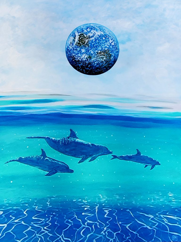 Earth Consciousness VI by Carlos Aleman