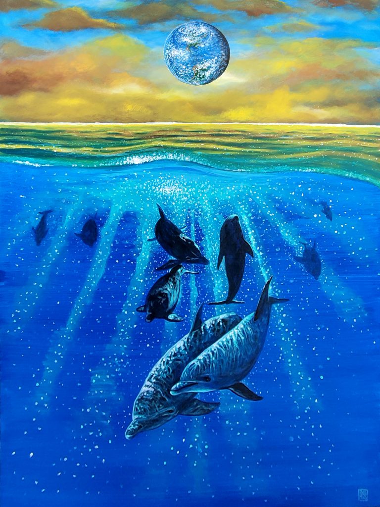 Earth Consciousness VII by Carlos Aleman