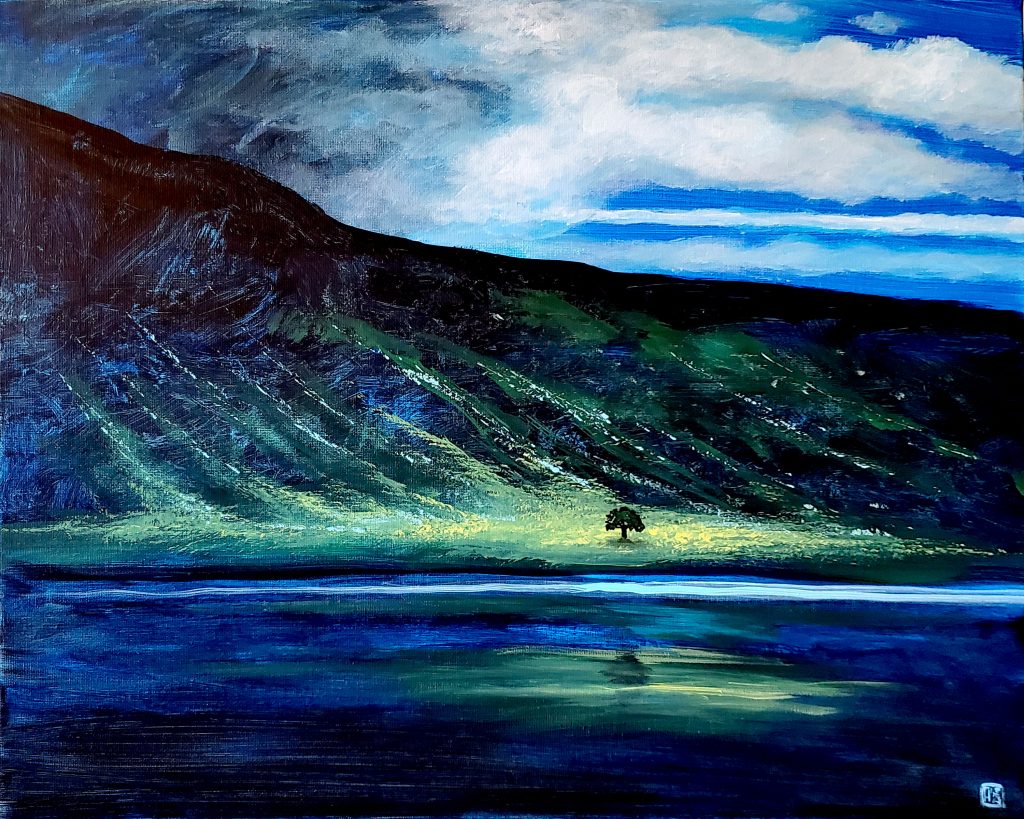 A Tree in the Sun by Carlos Aleman