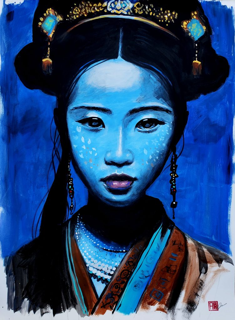 Blue Queen Immortalis III