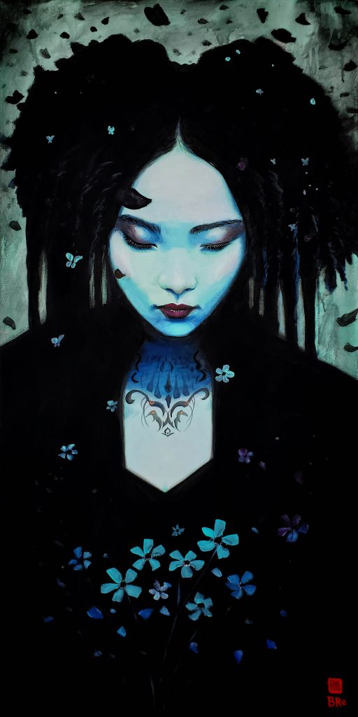 Midnight_Muse: A Geishas_Dreadlocked_Allure