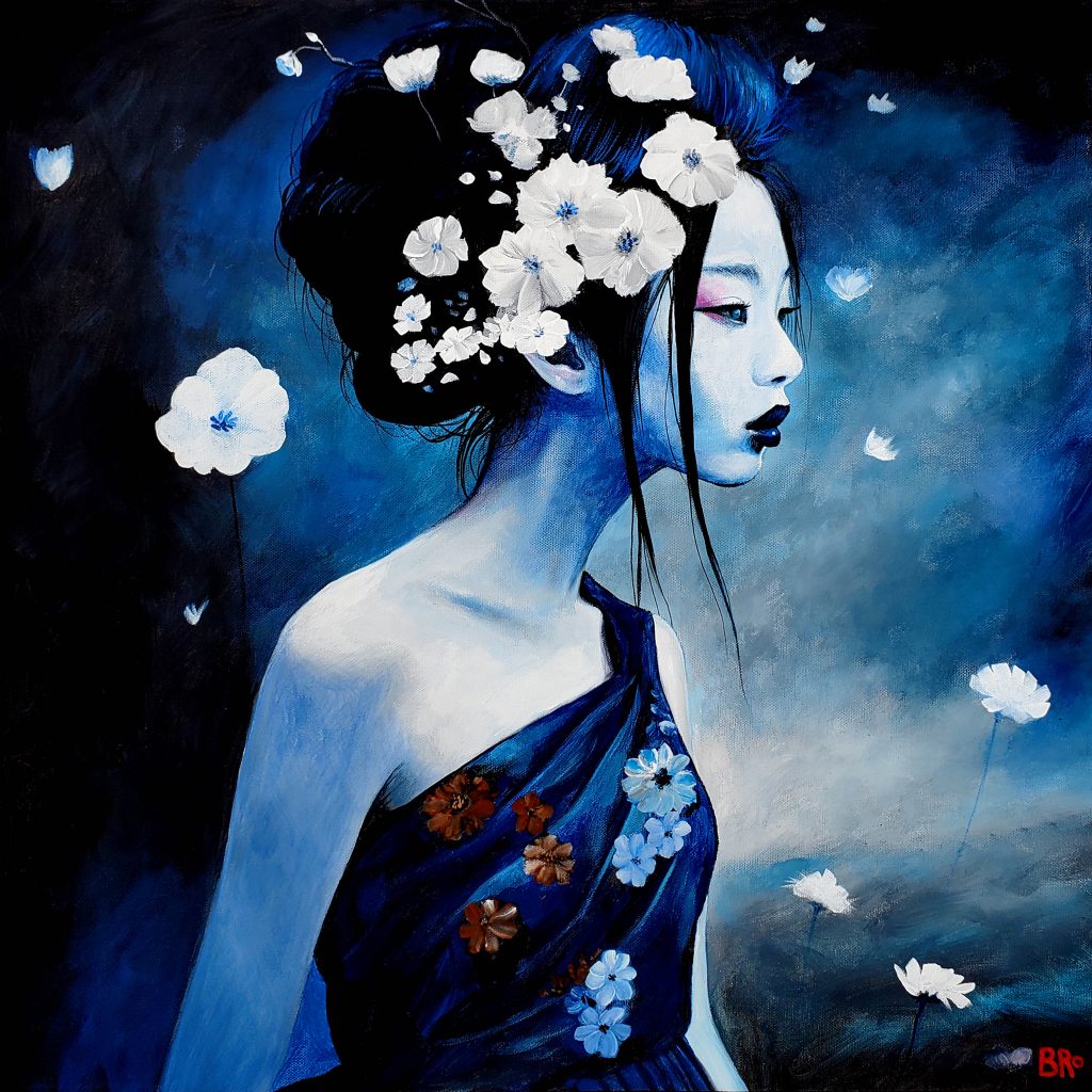 A dream within a trance by bro the painter of Goth and Geishas